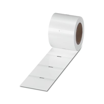 Phoenix Contact EMT White Label Roll, 62mm Width, 46mm Height, 250Per Roll Qty
