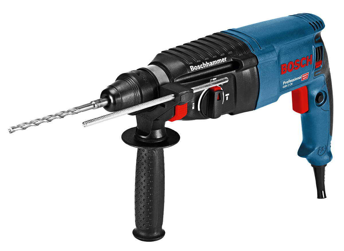 Bosch GBH SDS Plus 230V Corded, Type F - Schuko