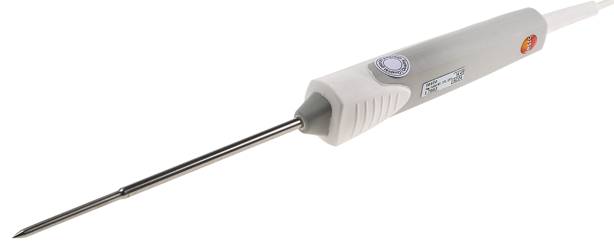 Testo CTN Immersion, Penetration Temperature Probe, 50 mm Length, 5 mm Diameter, 120 °C Max