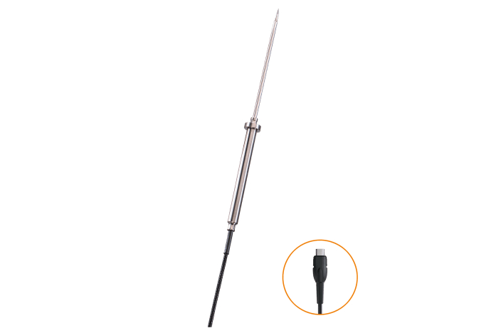 Testo 0615 3311 Probe Temperature Probe, NTC Probe, 150 °C Max, ±0.2°C Accuracy