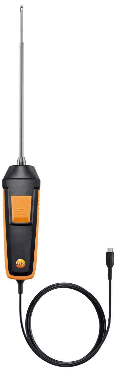 Testo PT100 Needle Digital Temperature Probe, 200 mm Length, 4 mm Diameter, 400 °C Max