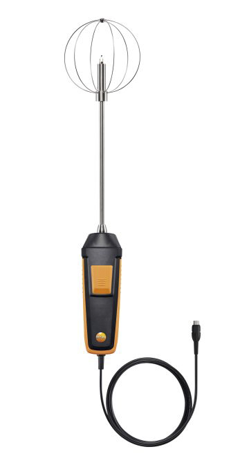 Testo Data Logging Air Quality Monitor 50 °C, 50 °C Max, 100 %RH Max, Battery-Powered