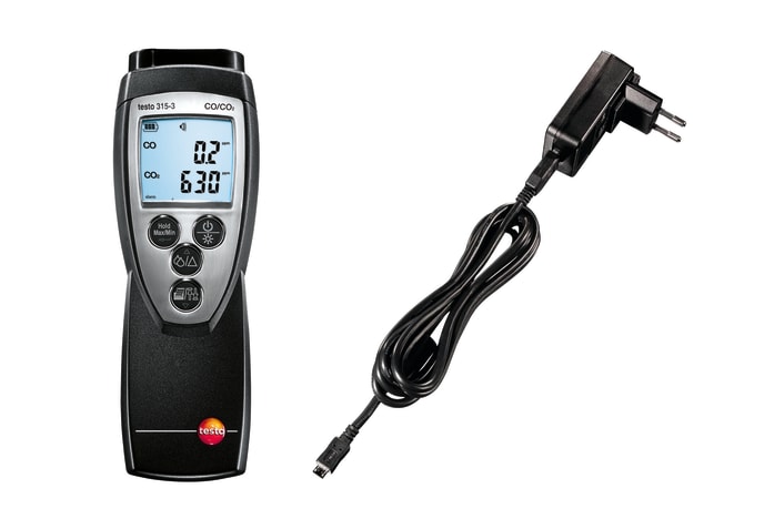 Testo testo 315-3 Data Logging Air Quality Monitor 40 °C, 40 °C Max, 95 %RH Max, Battery-Powered