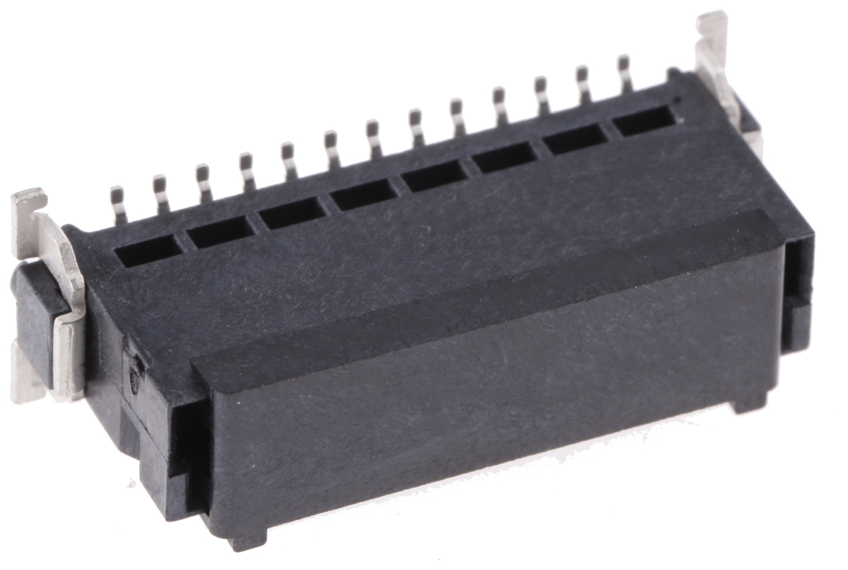 063209-063209-e ERNI SMC Series Straight Surface PCB Header, 26 Contact(s), 1.27 mm Pitch, 2 Row, Shrouded