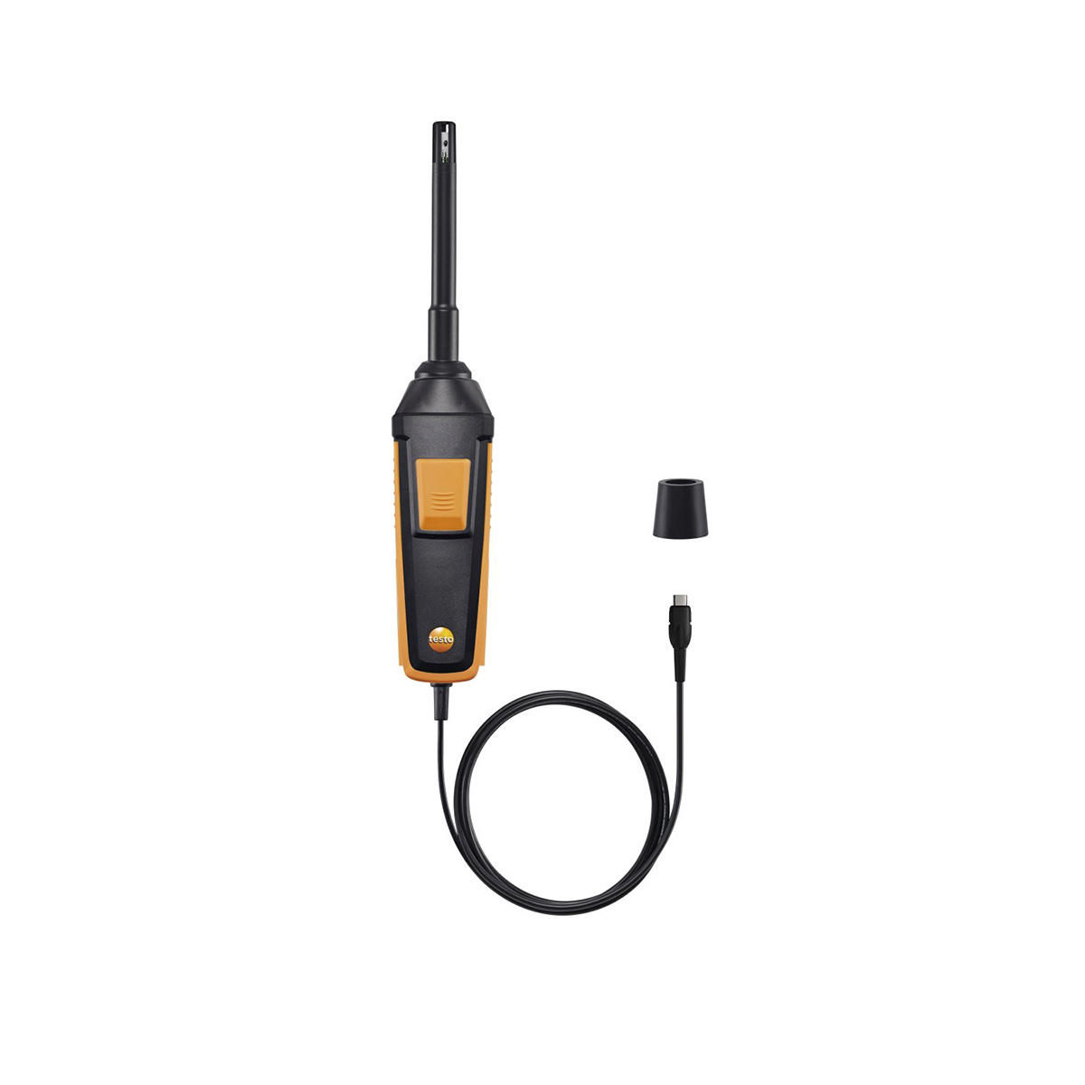 Testo Data Logging Probe 70 °C, 70 °C Max, 100 %RH Max, Battery-Powered