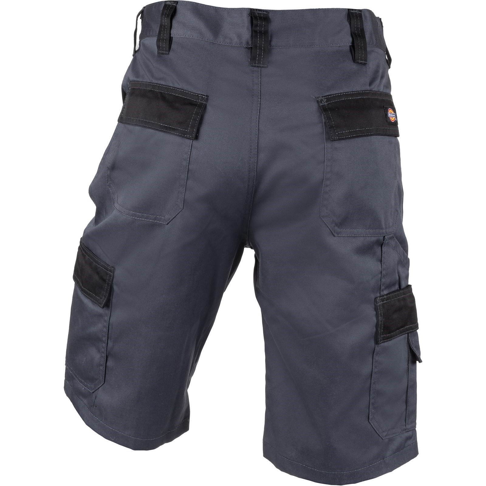 dk0a4xsgc661 Dickies Everyday Grey/Black 35% Cotton, 65% Polyester Work shorts, 34cm