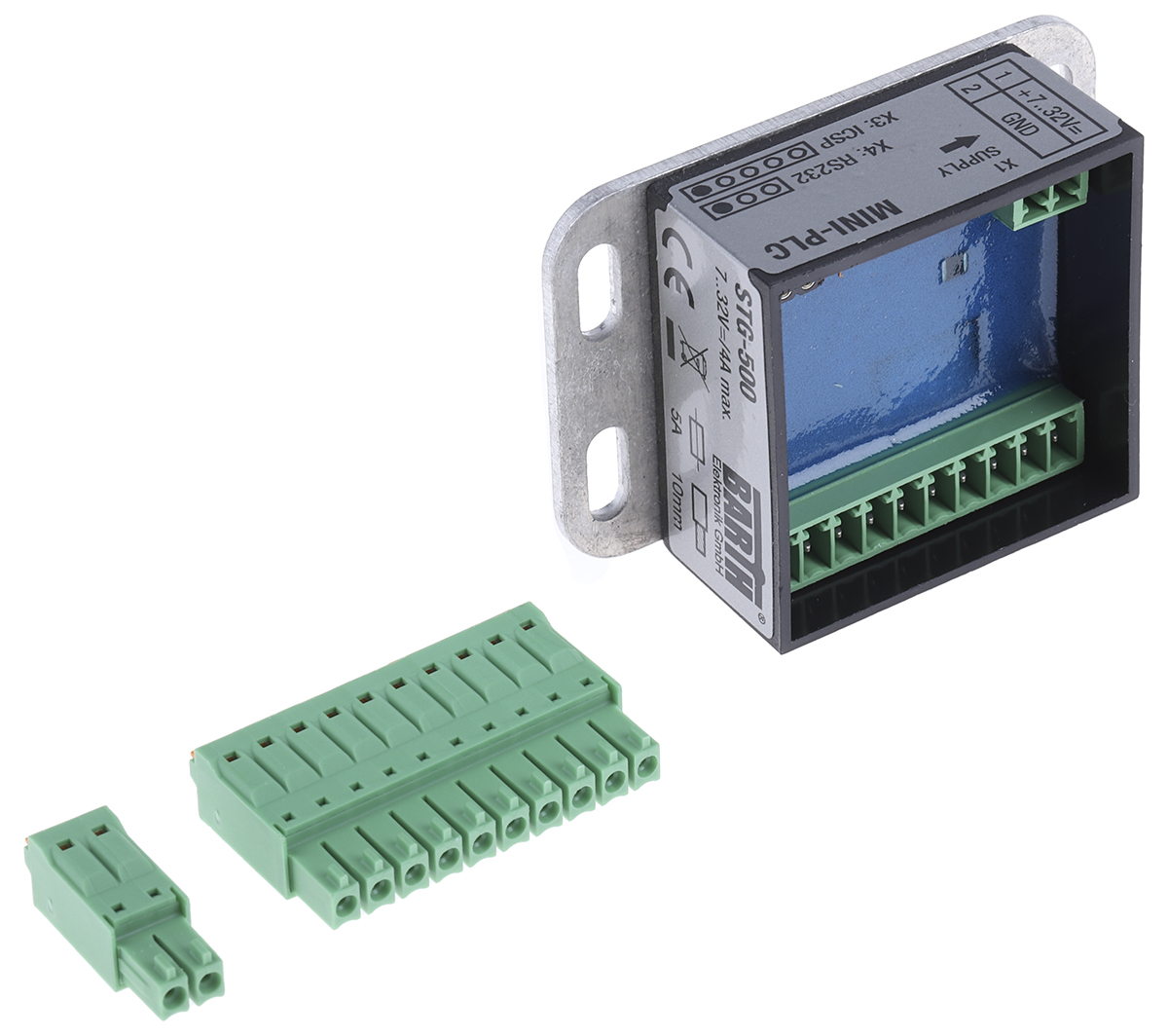 0660-0500 BARTH lococube mini-PLC Series PLC I/O Module, MOSFET Output, 5-Input, Analogue Input