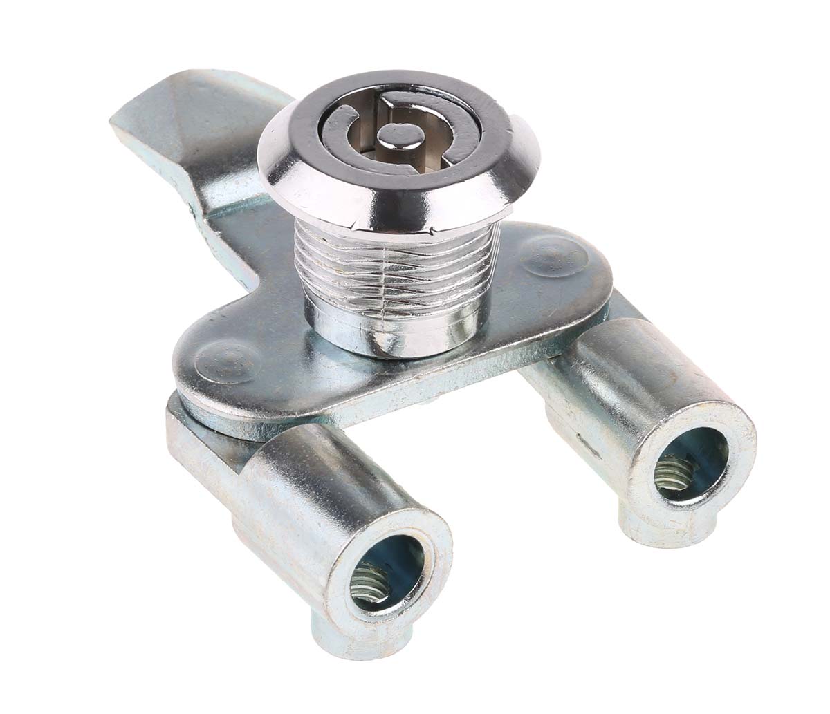06700496 Steinbach & Vollman Steel Three Point Lock, 18 mm Panel-to-Tongue 22.2 x 22.2 mm, Key Unlock