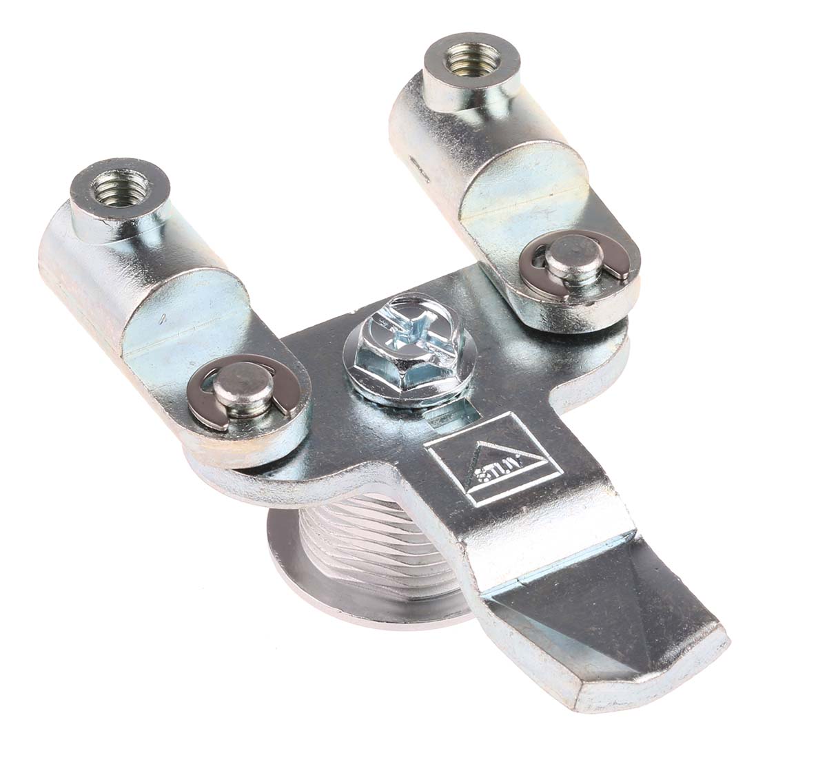 06700496 Steinbach & Vollman Steel Three Point Lock, 18 mm Panel-to-Tongue 22.2 x 22.2 mm, Key Unlock