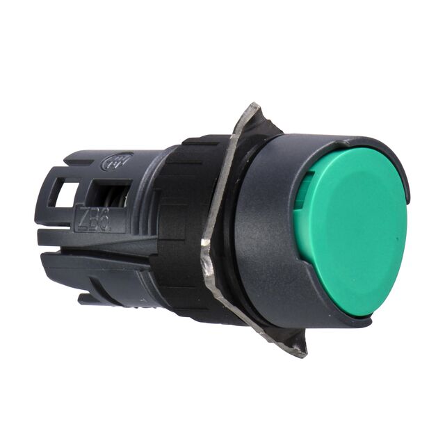 zb6aa3 Schneider Electric XB6 Series, Green Push Button Head, Spring Return, 16mm Cutout