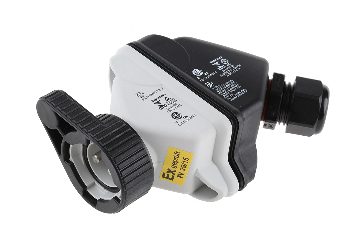 Bartec ComEx Series Push Button Switch, Panel, 30.3 mm Cutout, DPST, IP20, 110 V dc 400 V ac