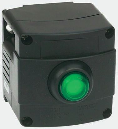 Bartec Push Button Control Station, Thermoplastic, IP66, IP67