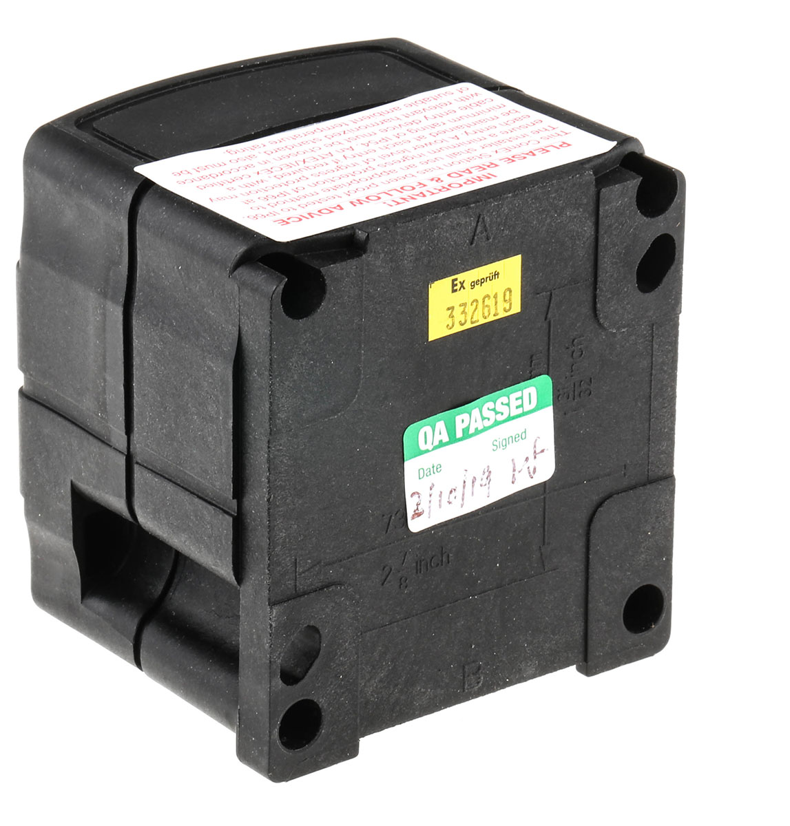 07-3511-10p74 Bartec Push Button Control Station, Thermoplastic, IP66, IP67