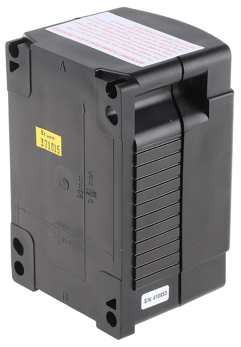 07-3512-10lrrlgg Bartec Momentary Push Button Control Station, Thermoplastic, 1 Cutouts, Red, IP67, IP66