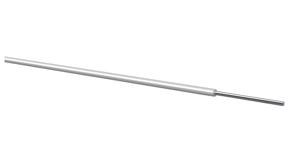 Kabeltronik YV Series White 0.2 mm² Equipment Wire, 24 AWG, 100 m, Polyvinyl Chloride, 070105001