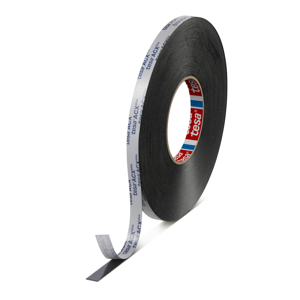 Tesa ACXplus 7063 Tesa ACXplus 7063 Black Double Sided PE Foam Tape, 12mm x 25 m, 0.8 mm Thick