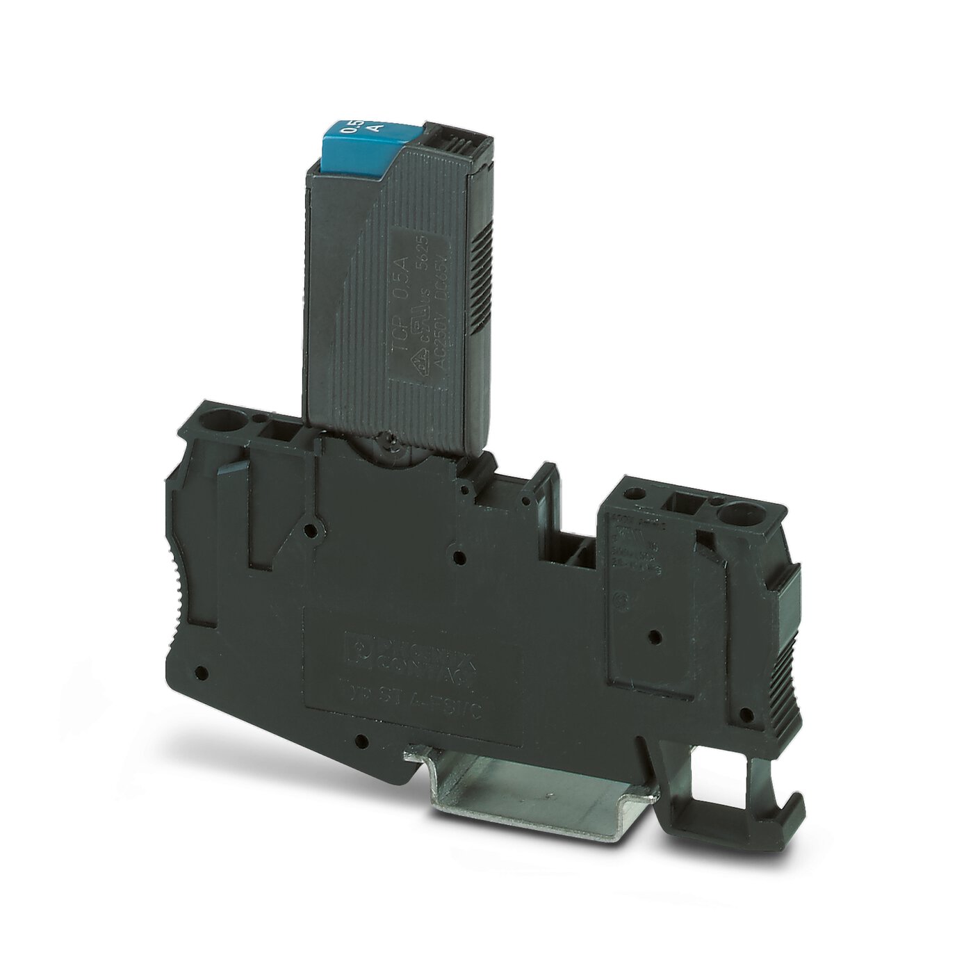 0712259 Phoenix Contact TCP 4A Thermal Circuit Breaker - 1-Pole, Base, 4A Current Rating, 250V ac, 65 V dc