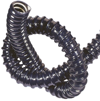 SES Sterling, 33 mm Nominal Diameter, Oil Resistant, Polyvinyl Chloride, Black