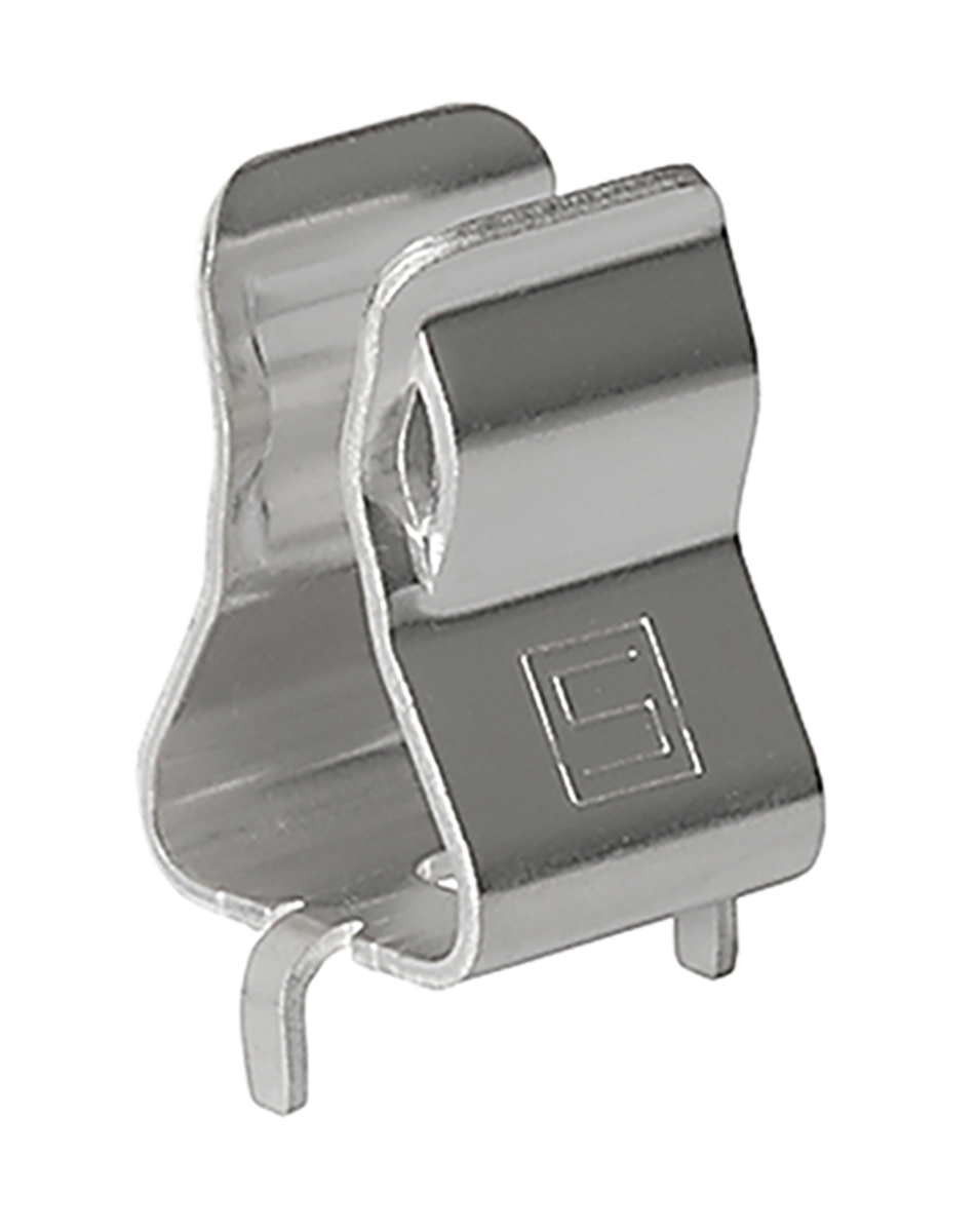 Schurter CSO Silver Plated Copper, PCB Fuse Clip for 10.3 x 38 mm Cartridge Fuse
