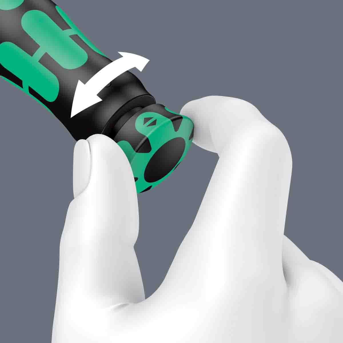 075651 Wera Click-Torque X 1 Click Torque Wrench, 2.5 To 25 Nm, 9 x 12 mm Drive, Square Drive, 292mm Overall, RSCAL