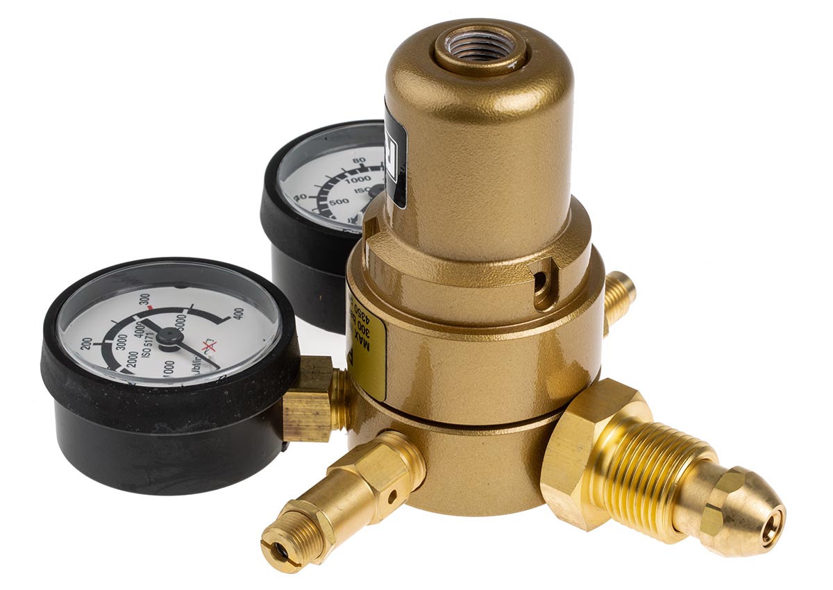 0762590rs GCE Pressure Regulator Nitrogen G 5/8