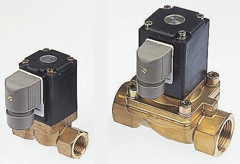 Burkert Solenoid Valve 078658, 2 Port, NC, 24V ac/dc