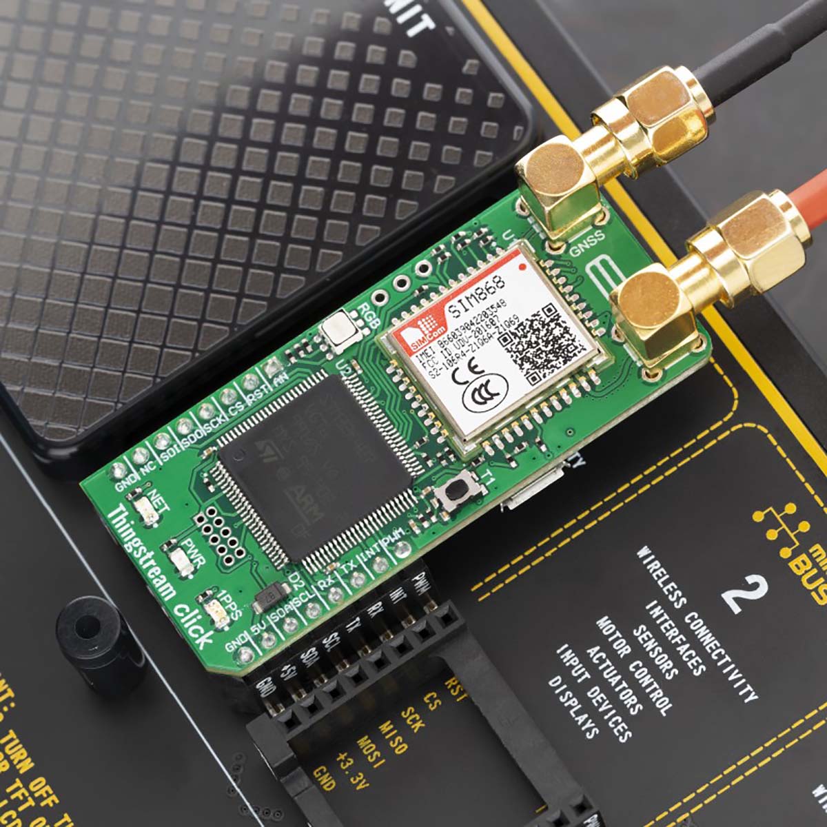 mikroe-3739 MikroElektronika Click Board Intelligent Gateway