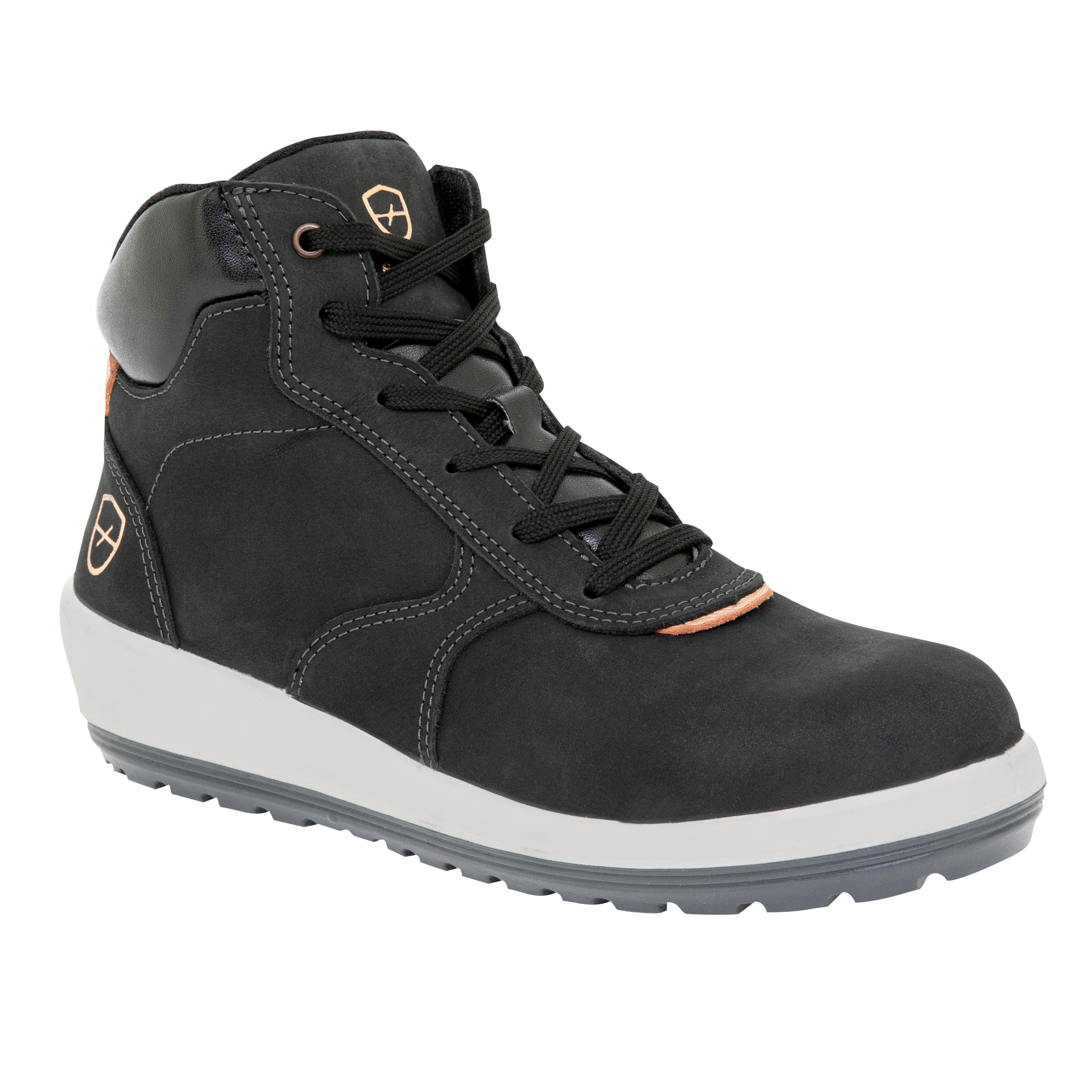Parade Briana Women's Grey, White Stainless Steel Safety Shoes, UK 4, EU 37