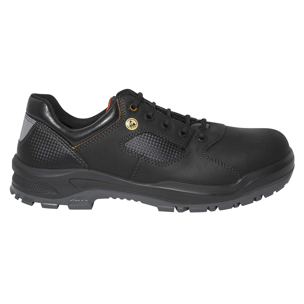 Parade Tierra Unisex Black, Grey Composite Low Safety Shoe, UK 10, EU 44