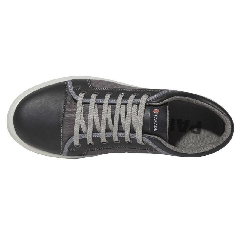07vance883539 Parade Vance Unisex Black Stainless Steel Safety Trainer, UK 6, EU 39