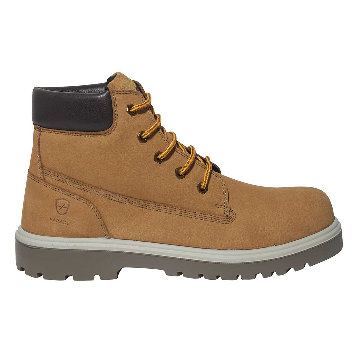 Parade WILLIS Beige, Black Composite Toe Capped Men's Ankle Safety Boots 12, EU 47 EN ISO 20345:2011