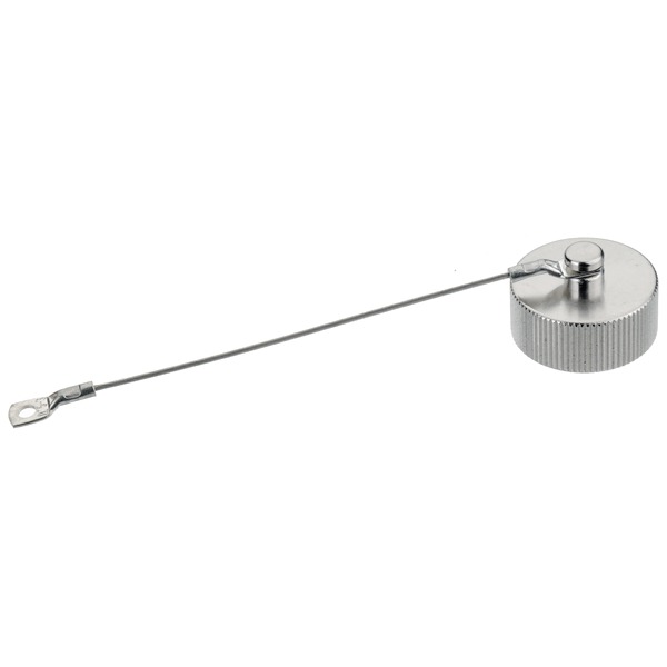 binder Silver Protective Cap, Shell Size M23 for use with Circular Connector