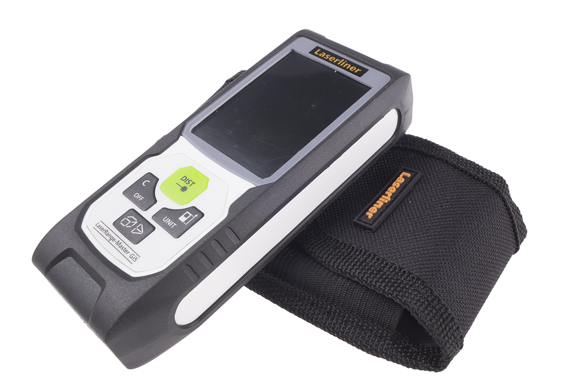 080838a Laserliner Laser Measure, 0.05 to 50 m Range, ±2 mm Accuracy