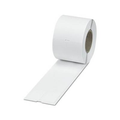 Phoenix Contact White Cable Labels, 25 mm Width, 250 Per Roll Qty, 182 mm
