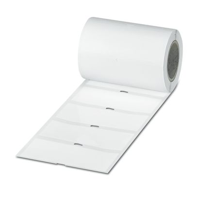 Phoenix Contact White Label Roll, 40 mm Width, 300 Per Roll Qty, 40 mm
