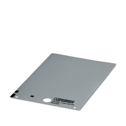 Phoenix Contact Silver on Silver Cable Labels, 140 mm Length, 104 mm Width, 140 mm Label Length, 104 mm Label Width