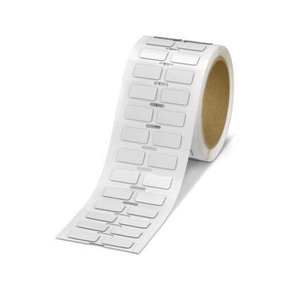 Phoenix Contact White Label Roll, 27 mm Width, 500 Per Roll Qty, 12.5 mm