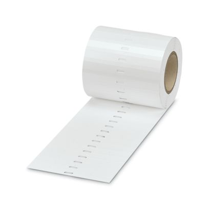 Phoenix Contact White Label Roll, 24 mm Width, 5000 Per Roll Qty, 4 mm
