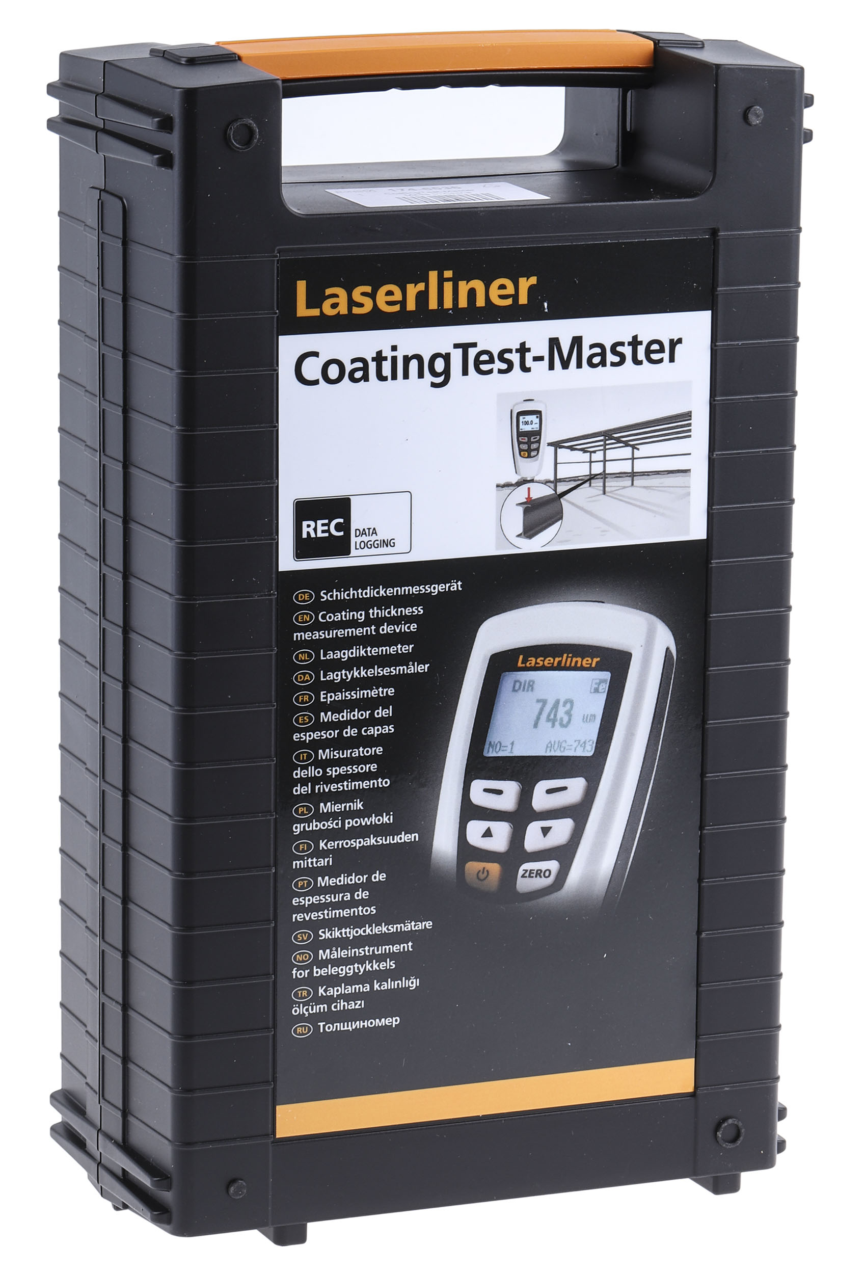 082150a Laserliner  082.150A  Thickness Gauge ±3 % Accuracy, 1 μm Resolution, LCD Display