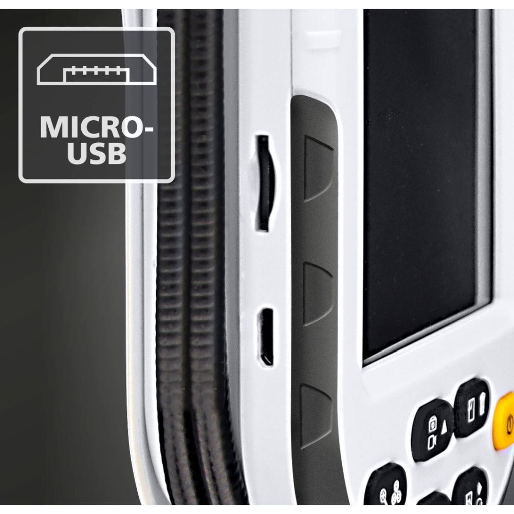 082261a Laserliner 082.261A 8 mm probe Inspection Camera, 1 m Probe Length, 480 x 272 pixel Resolution, LED Illumination