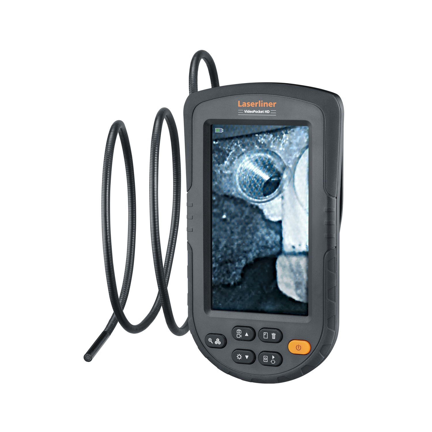 Laserliner 082.262A 5.2 mm probe Inspection Camera, 1 m Probe Length, 480 x 272 pixel Resolution, LED Illumination