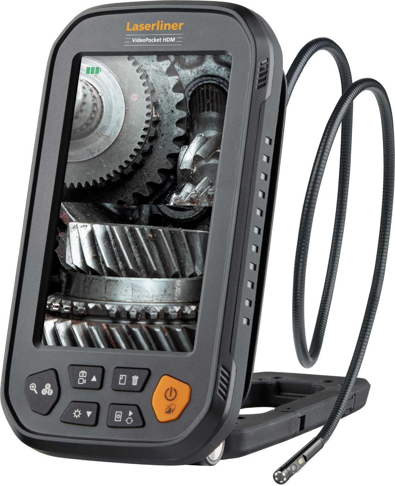 Laserliner 082.264A 5.5 mm probe Inspection Camera, 1 m Probe Length, 1280 x 720 pixel Resolution, LED Illumination