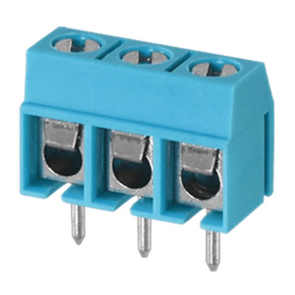 Same Sky PCB Terminal Block, 3-Contact, 5mm Pitch, Screw Mount