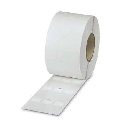 Phoenix Contact White on White Label, 25.4 mm Width, 40 mm Label Length, 12 mm Label Width