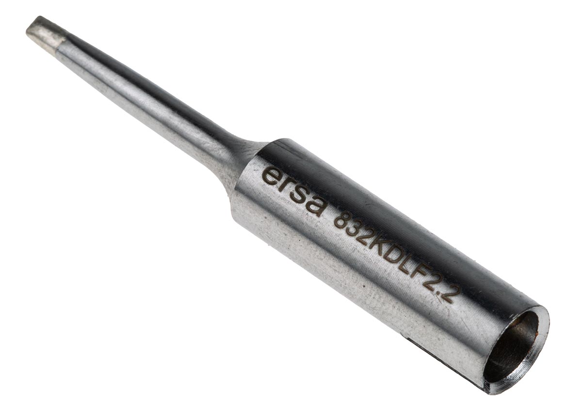 Ersa 1 x 2.2 mm Chisel 55 mm Soldering Iron Tip for use with Power Tool