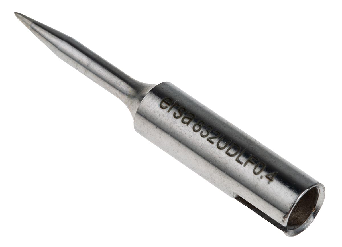 Ersa 0.4 mm Conical 55 mm Soldering Iron Tip for use with Power Tool