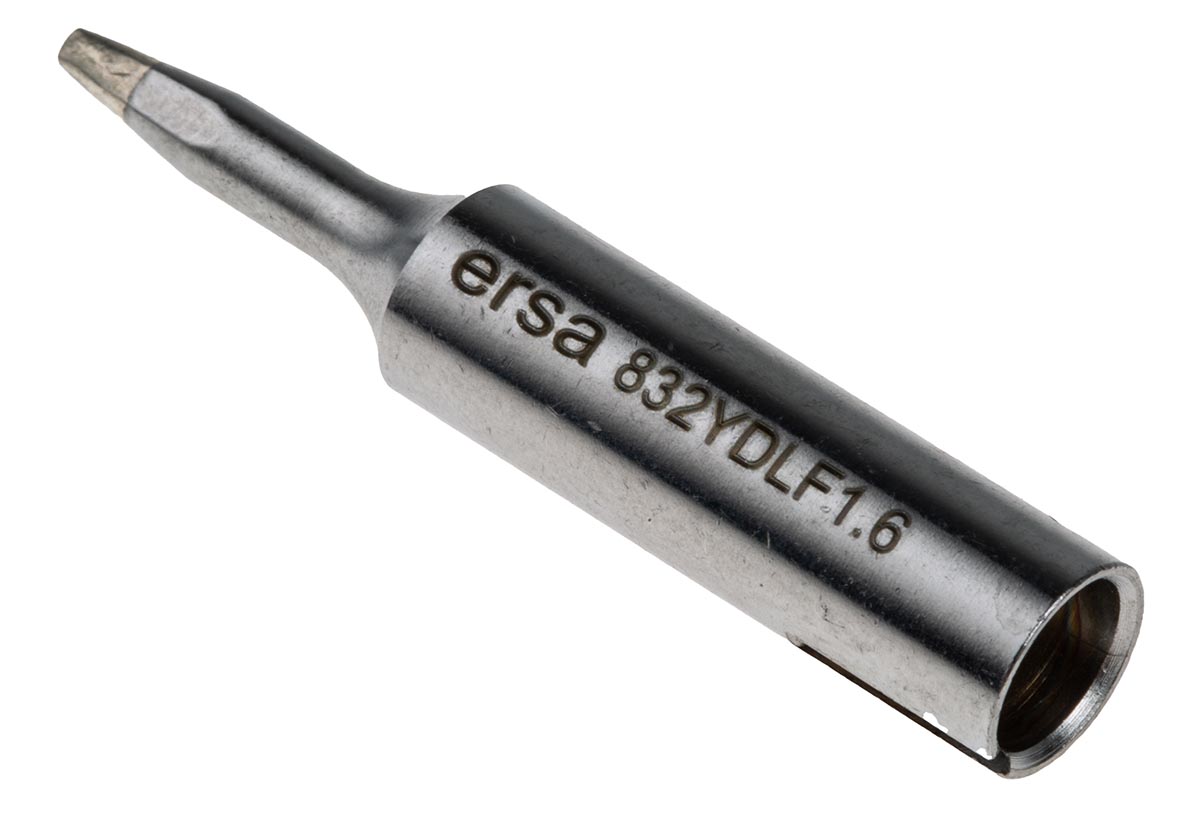 Ersa 1 x 1.6 mm Chisel 46 mm Soldering Iron Tip for use with Power Tool