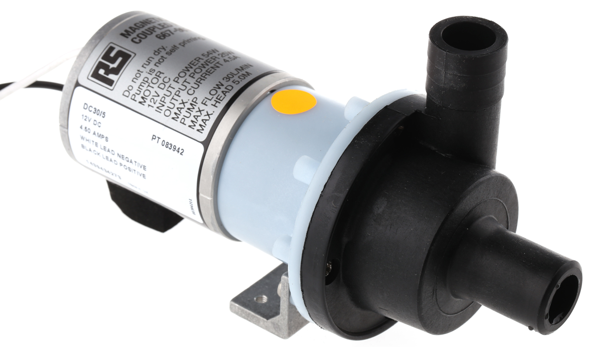 Xylem Flojet 12V 1.4 bar Magnetic Coupling Water Pump, 35L/min