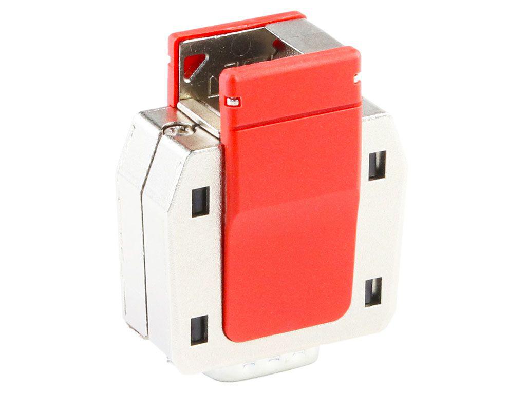 Molex 213032 Series Die Cast Zinc Angled, Straight D Sub Backshell, 3 Way, Strain Relief