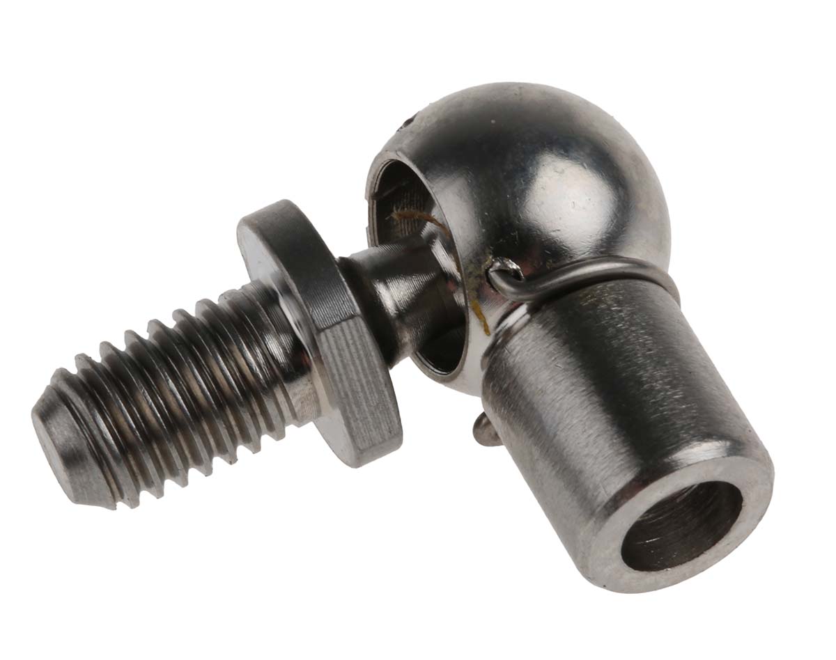 Camloc Gas Springs Stainless Steel M6 x 1 Ball & Socket Joint, 25.5 mm x 25 mm